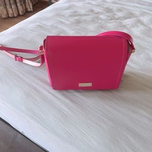Kate spade shoulder bag - hot pink. Like new